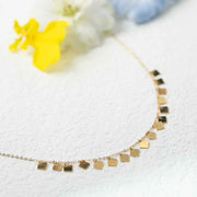 18K Solid Yellow Gold Necklace